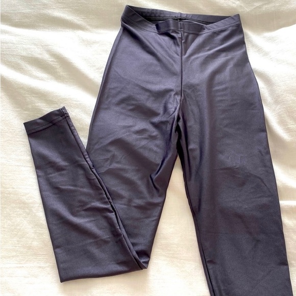 American Apparel Shiny Disco Leggings size small - Picture 3 of 4